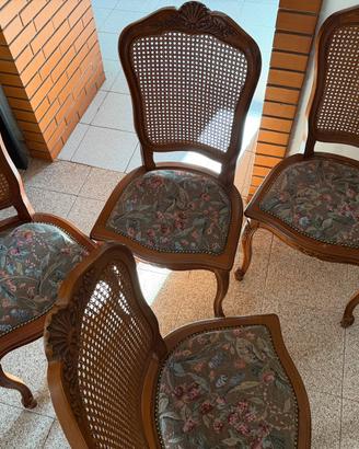 Sedie in legno massello
