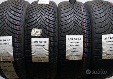 4 GOMME 205 60 16 FIRESTONE BR1475