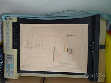Plotter vintage Roland DXY-1200 8 penne