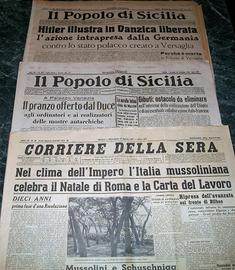 Quotidiani originali del ventennio