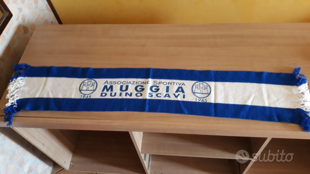 Sciarpa vintage Muggia calcio, usato usato  Trieste