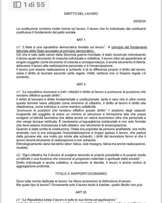 Riassunto diritto del lavoro Aragiusto Massimo