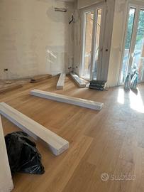 Parquet prima qualità circa 16 m² listone 190 cm