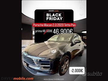 Porsche Macan 2.0 + tetto + pelle