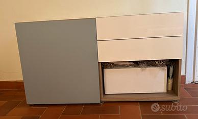 Madia Ikea 120 cm con 2 cassetti e anta