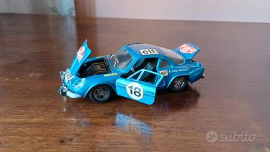 Modellino Alpine Renault rally
