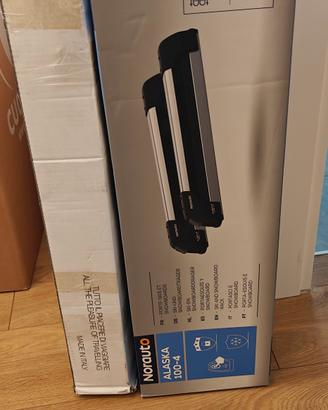 Portasci + barre tetto + kit attacchi Ford F 5