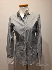 Camicia a righe bianco nero tg 42