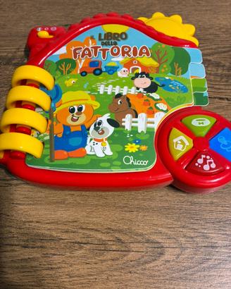 Libro Parlante Chicco Fattoria Interattivo Bambini
