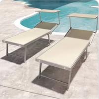 Box 11 Lettini prendisole in alluminio