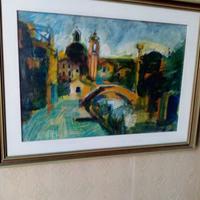 quadro figurativo ad olio