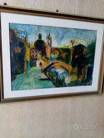 quadro figurativo ad olio