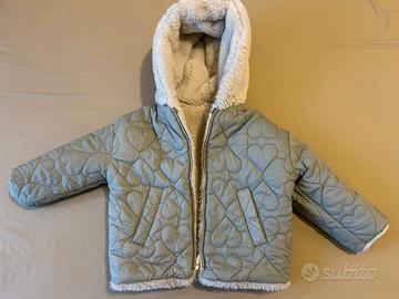 Giubbotto bimba douple face