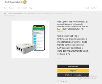 CONTROLLO INVERTER DA REMOTO (SolarGo)