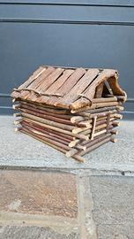 casetta in legno per roditori