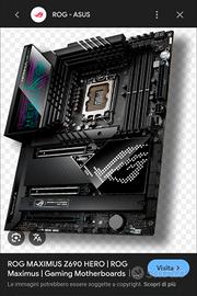 Asus maximus z690 hero + i7 12700k