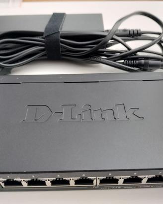 switch D Link 8 porte