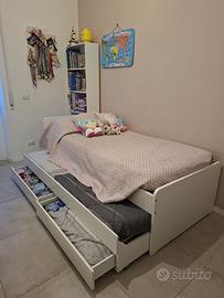 Letto IKEA SLÄKT GIA' PARZIALMENTE SMONTATO