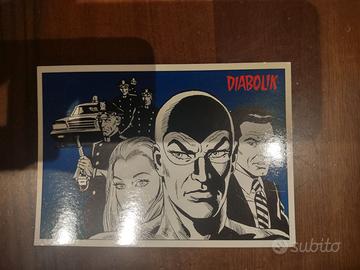 Lotto cartoline Diabolik