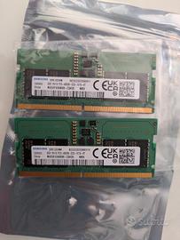 RAM DDR5 SODIMM 2X8GB 4800MT