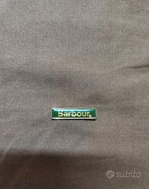spilla Barbour verde moderna