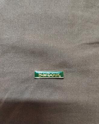 spilla Barbour verde moderna