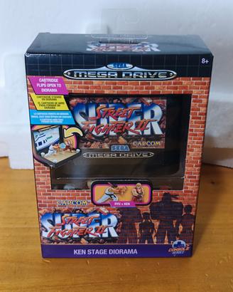Street Fighter II Mega Drive Diorama Ken Stage