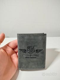 🖤 Portafoglio Rifle Jeans grigio scuro | 