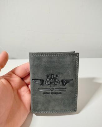 🖤 Portafoglio Rifle Jeans grigio scuro | 