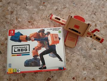 Nintendo labo toy con 2 robot kit