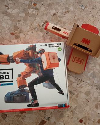 Nintendo labo toy con 2 robot kit