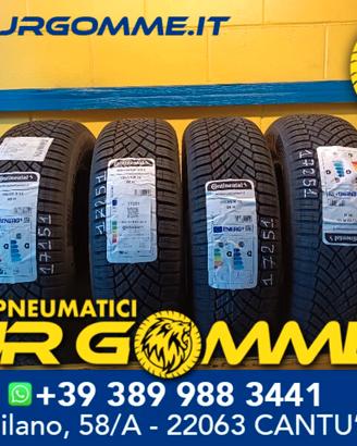 4 Gomme al NUOVO% 185/65/15 CONTINENTAL 4 Stagioni