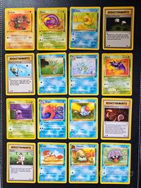 Lotto Fossil Prima Edizione - Carte Pokemon 