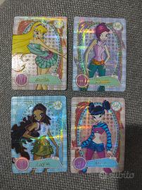 Carte card Winx club rare Bloom stella flora rare