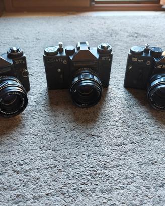 vintage fotocamere zenit pellicola 