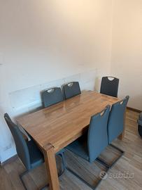 Tavolo in legno 6 posti