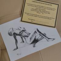 decorazione donna quadro