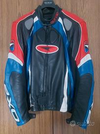 Giacca in pelle uomo per moto