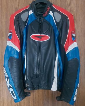 Giacca in pelle uomo per moto