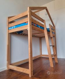 letto a soppalco bambini Mon Lit Cabane