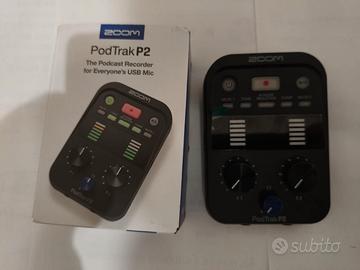 Studio Podcast PRO: Zoom P2 + HyperX QuadCast + SD