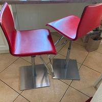 Sedie da penisola in pelle