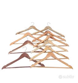 Set: 13 Grucce in Legno Naturale