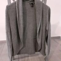 Cardigan / giacchetta  grigia da donna taglia : L