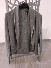 Cardigan / giacchetta  grigia da donna taglia : L