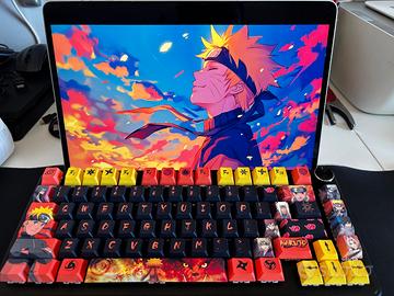 Tastiera meccanica Custom - Naruto