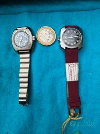 Due orologi anni 70