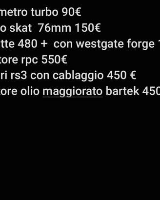vari ricambi tfsi/tsi  ex golf 6r