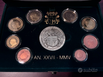 Serie numismatica Vaticano 2005