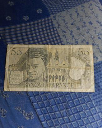 Banconote Monete Franchi Francesi dal 1960 al 2000